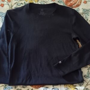 Champion Black Polyester Athletic Long Sleeve